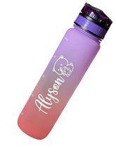 Load image into Gallery viewer, Purple/ Orange Fast Flow 1 Litre Water Bottle
